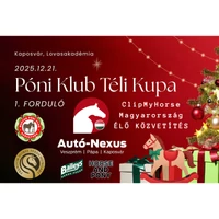 Póni Klub Téli Kupa I. forduló | ÉLŐ KÖZVETÍTÉS