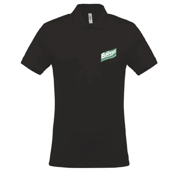 Baileys Horse Feeds férfi fekete rövid ujjú póló