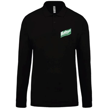 Baileys Horse Feeds férfi fekete hosszú ujjú felső