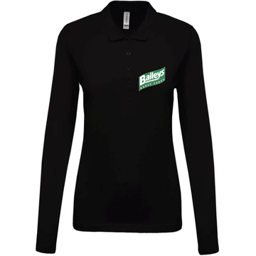 Baileys Horse Feeds női fekete hosszú ujjú felső