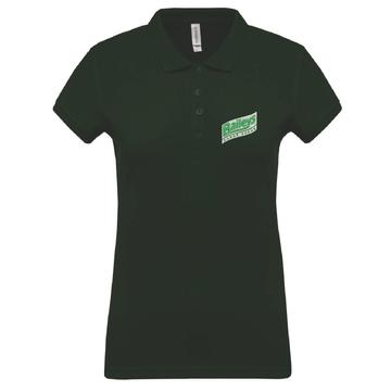 Baileys Horse Feeds női sötétzöld rövid ujjú póló